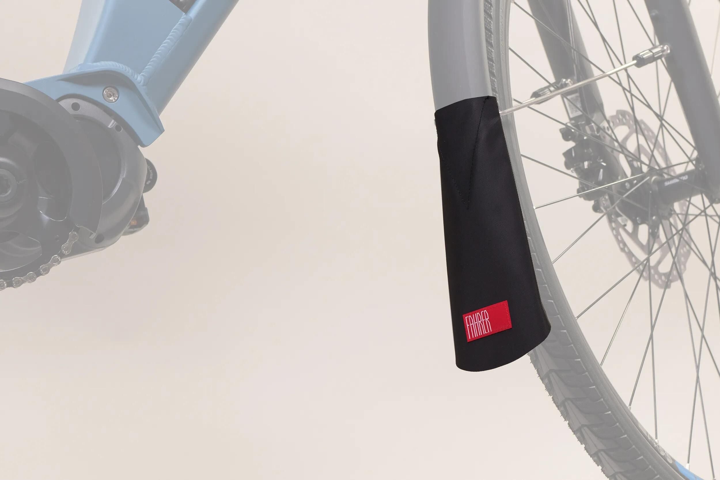 Fahrer schmutzfänger latz mud flap latz e-bike plus latz