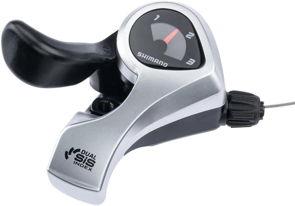Shimano versteller links 3 speed st-tx50 - zwart zilver