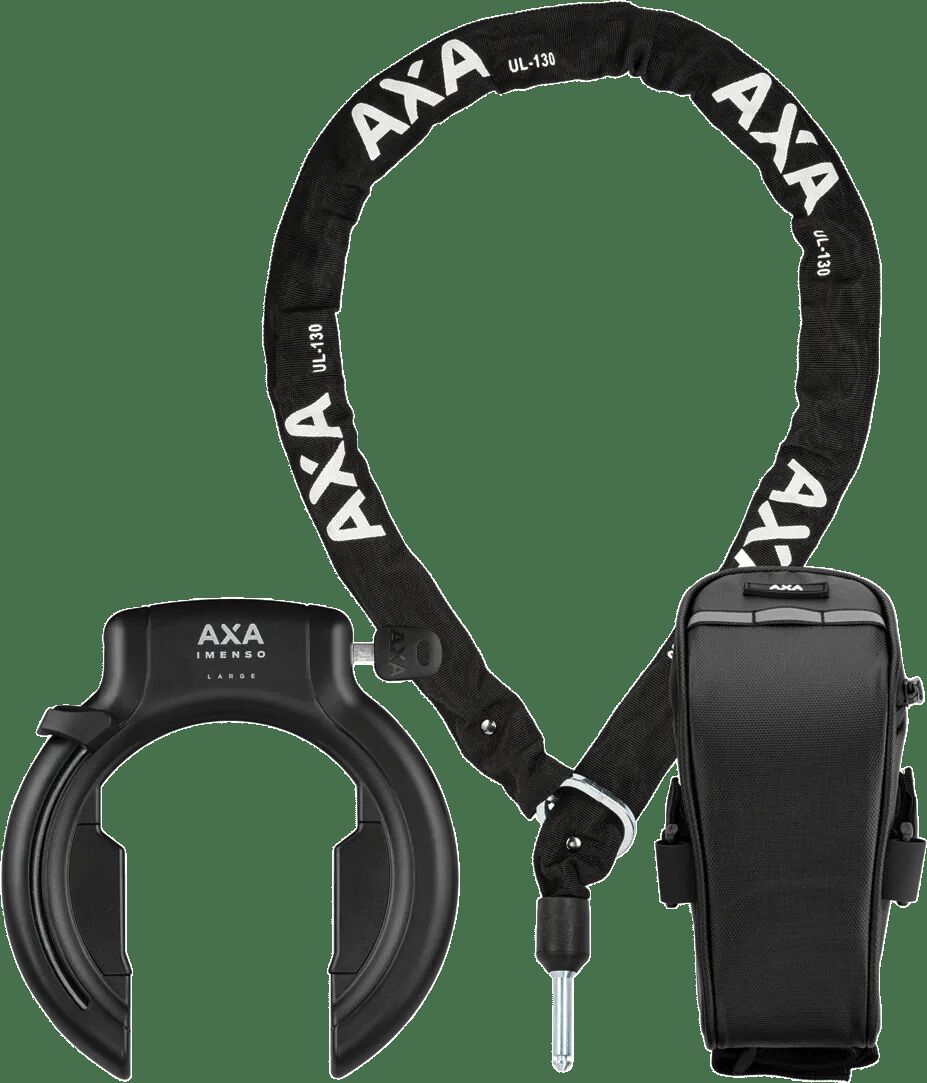 AXA - Ringslot imenso l + zadeltas + ulc130 ketting uitn. art2