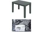 Pro Garden - Garden bankje timor 60x38.5x45 cm antraciet