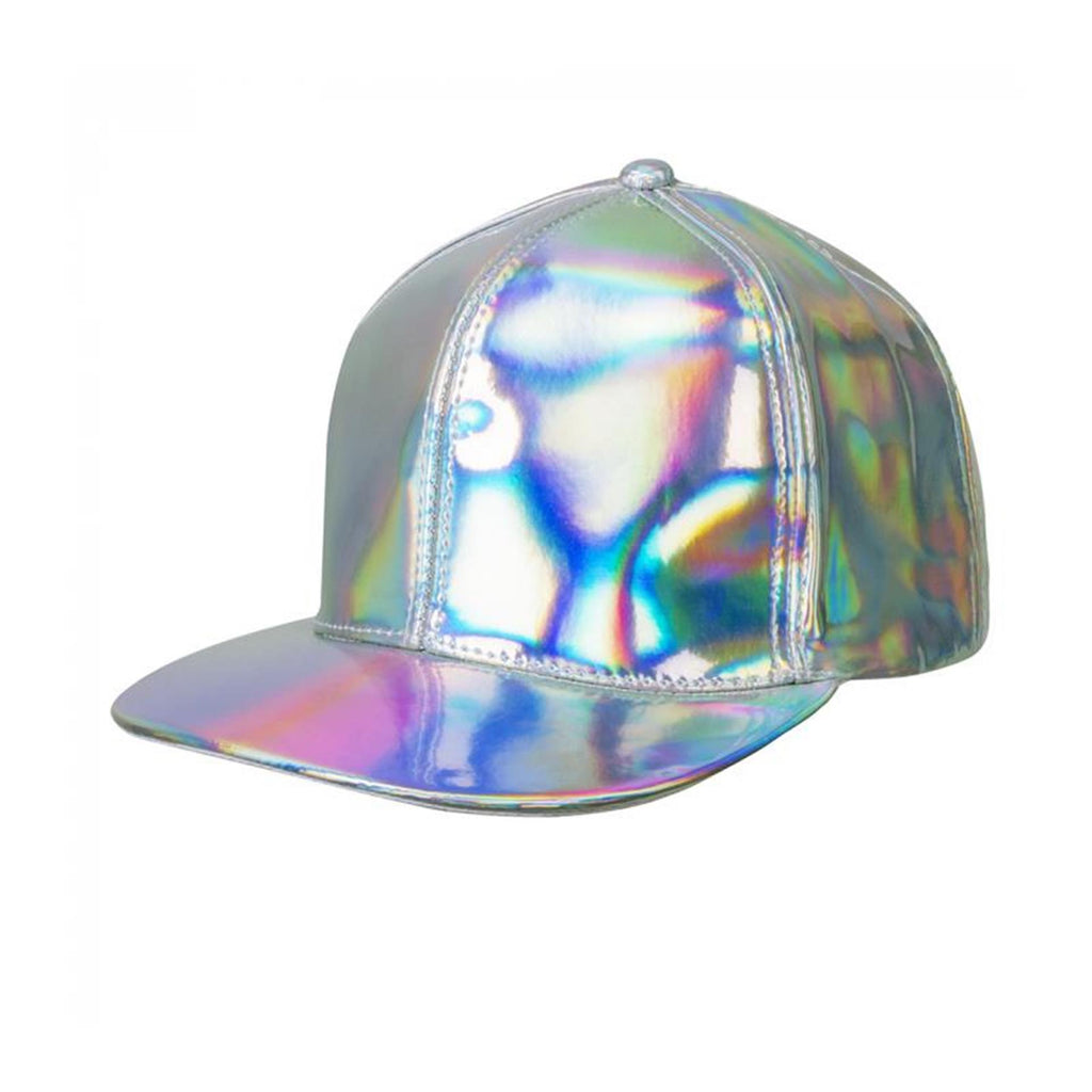 Boland pet holo regenboog verstelbaar