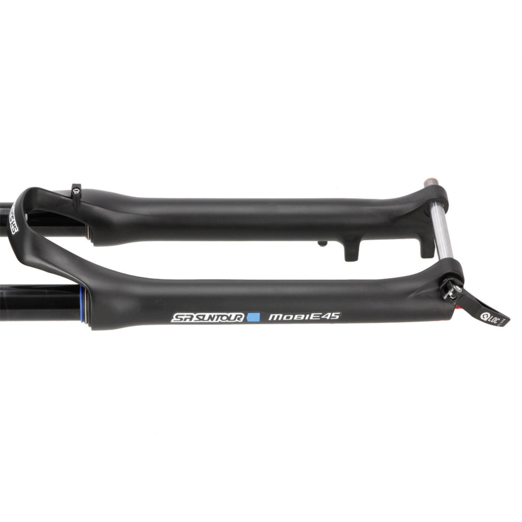 Srsuntour sr suntour - vork mobie45 lor ds air 700c 100mm tapered 15mm zwart
