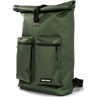 UrbanProof - UrbanProof rolltop backpack rugtas 20l groen recycled