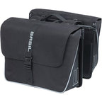 Basil tas dubbel 18329 forte mik 35l. zwart