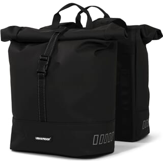 Urbanproof - Urbanproof tas double roll up recycle 38l zwart