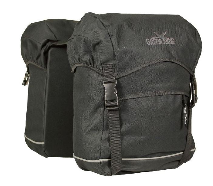 Greenlands - Tas dubbel travel groot 4544 50l. zwart