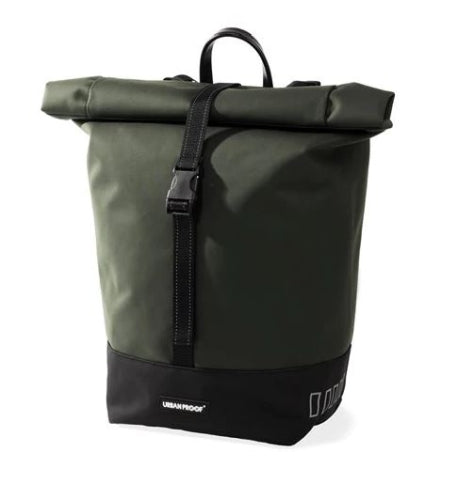 UrbanProof - UrbanProof single rolltop tas 20l groen recycled