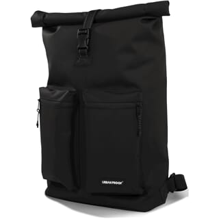 Urbanproof - Urbanproof fietstas rolltop up recycle 20l zwart