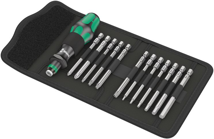 Wera bicycle set 2 bitset (zwart groen)