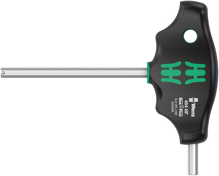 Wera inbussleutel t-greep - 6 x 100 mm