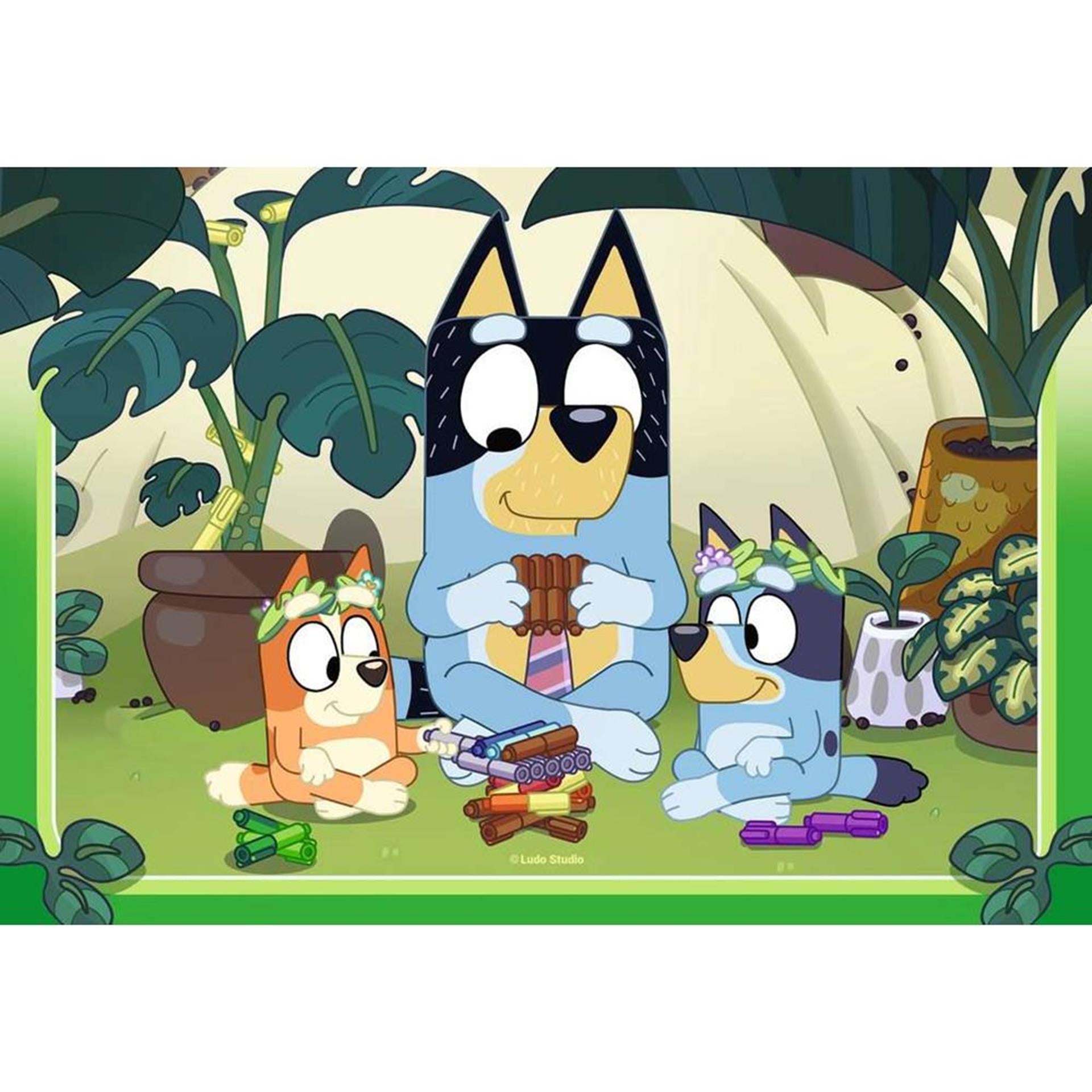 Ravensburger - puzzel bluey 2x24 stukjes