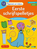 Deltas oefenboek met stickers-eerste schrijf