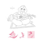 Deltas disney princess sticker parade