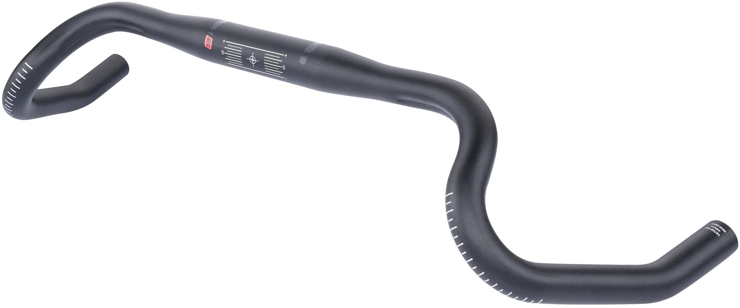 Ergotec stuur gravel 440 580mm 31,8 21� alu zwart