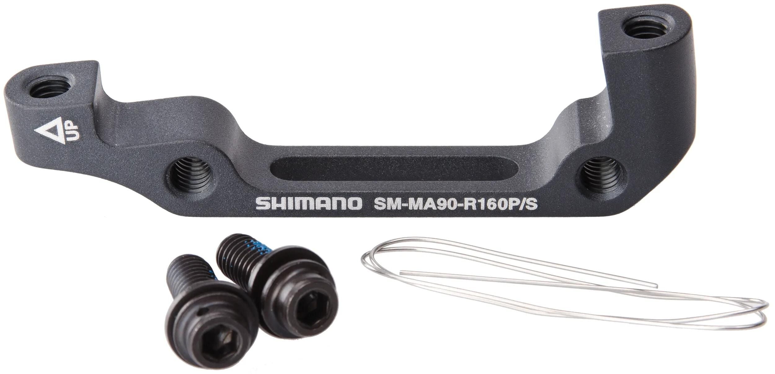 SHIMANO - SHIMANO scheibenbremsadapter disc br.adapter shim. pm/is 160mm rear