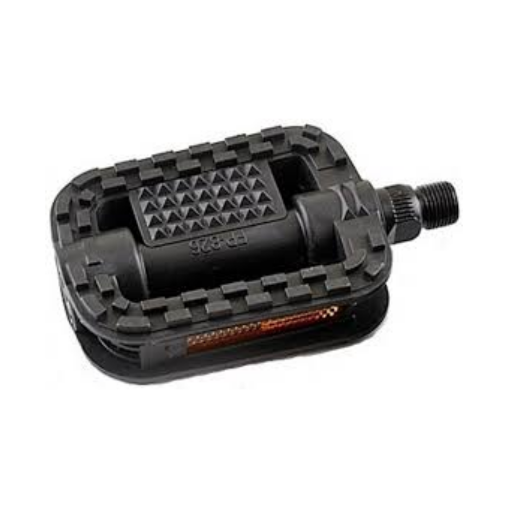 Vélo de ville à pédales à plateforme FP-826 9/16 pouces, ensemble noir