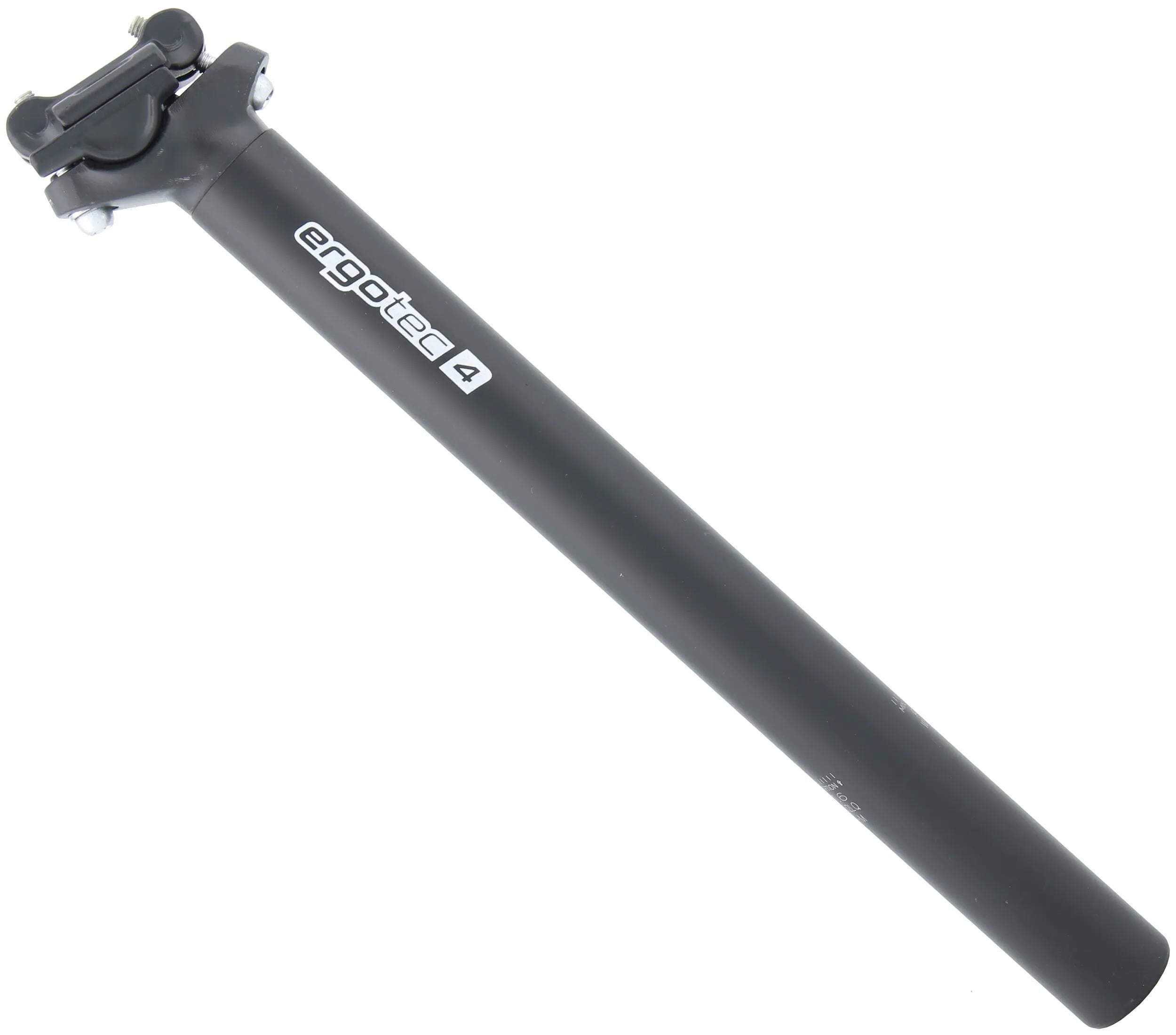 Ergotec - Ergotec zadelpen atar 31.6 x 350 zwart mat