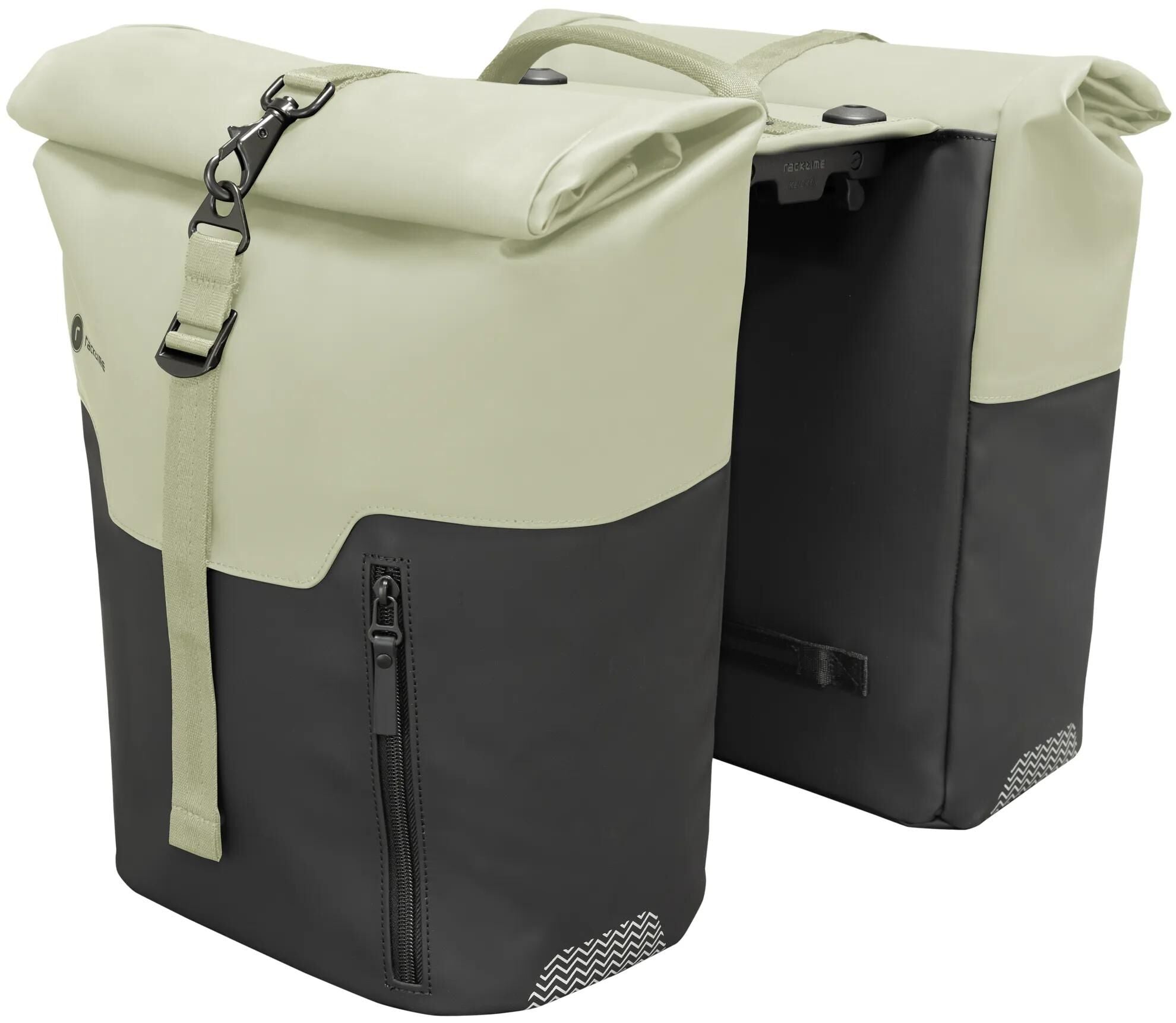 Racktime - Racktime doppeltasche "virgil" twin bags vir gil black