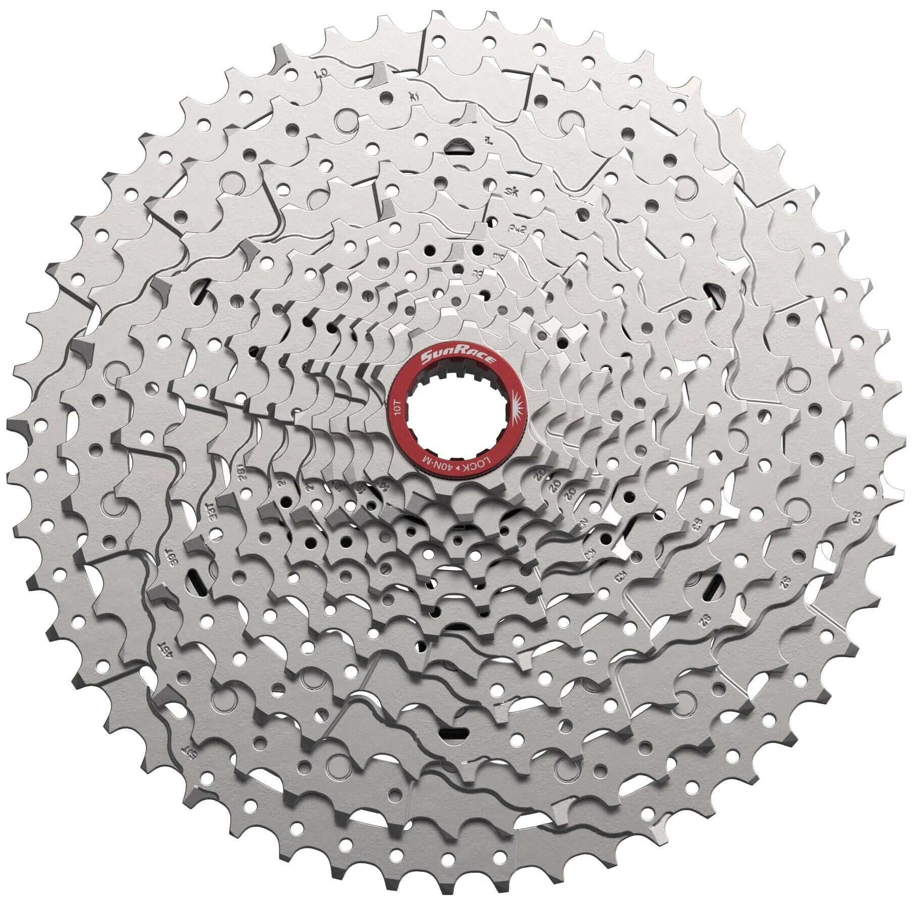 Sunrace cassette csmz930 12v 10-51t microspline zilv r