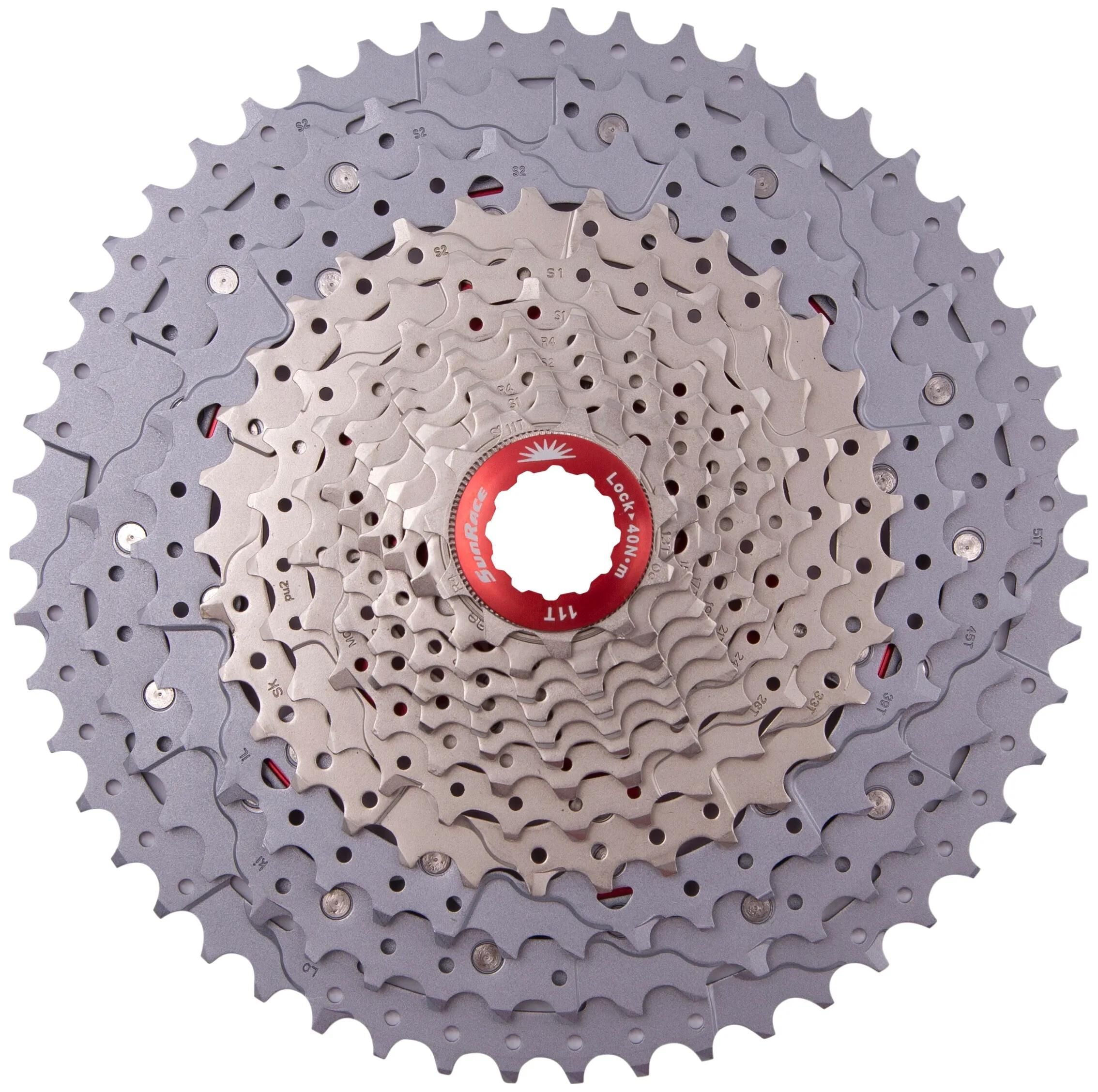 Cassette SunRace 12V 11-51T métallique