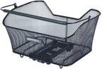 Basil fietsmand base m met mik bevestiging 14 liter 25 x 33 x 17 cm - zwart