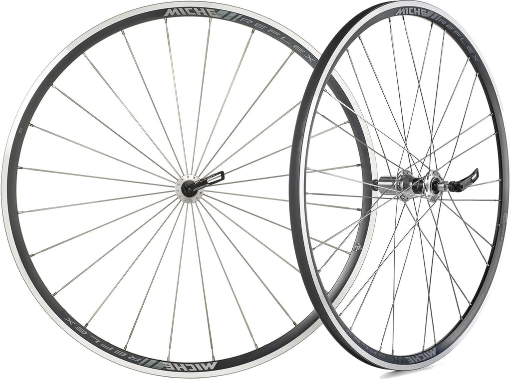 Miche wielset reflex xl zilver velgrem clincher shima passing