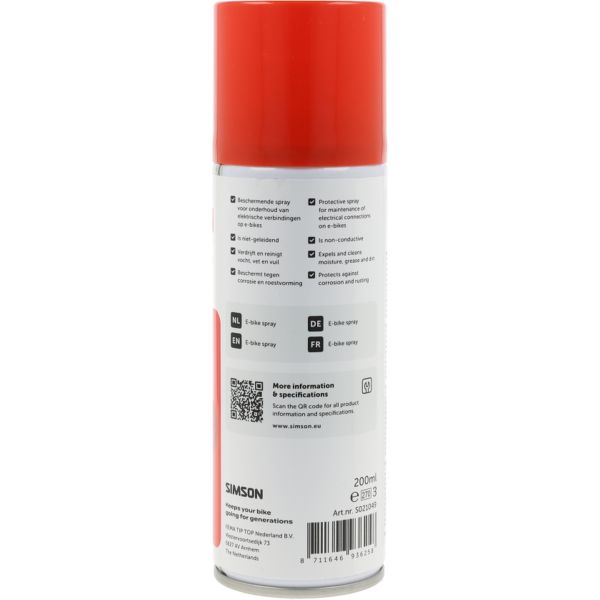 Simson - e-bike spray 200ml