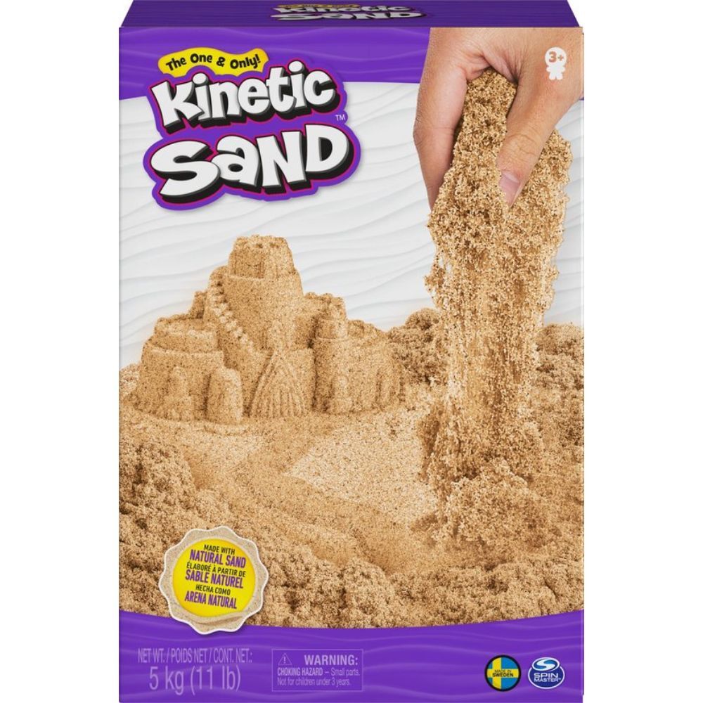 Kinetic sand 5 kg bruin