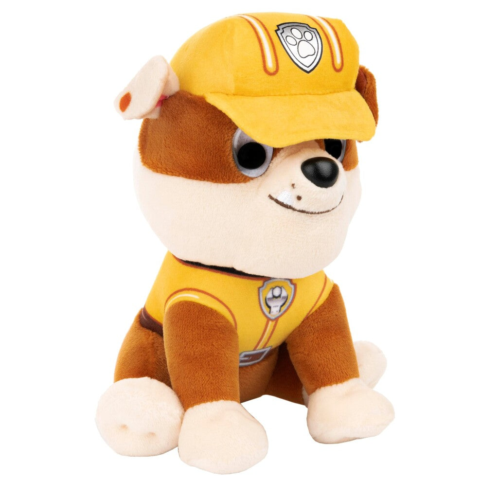Paw patrol gund - rubble - knuffel - 15 cm