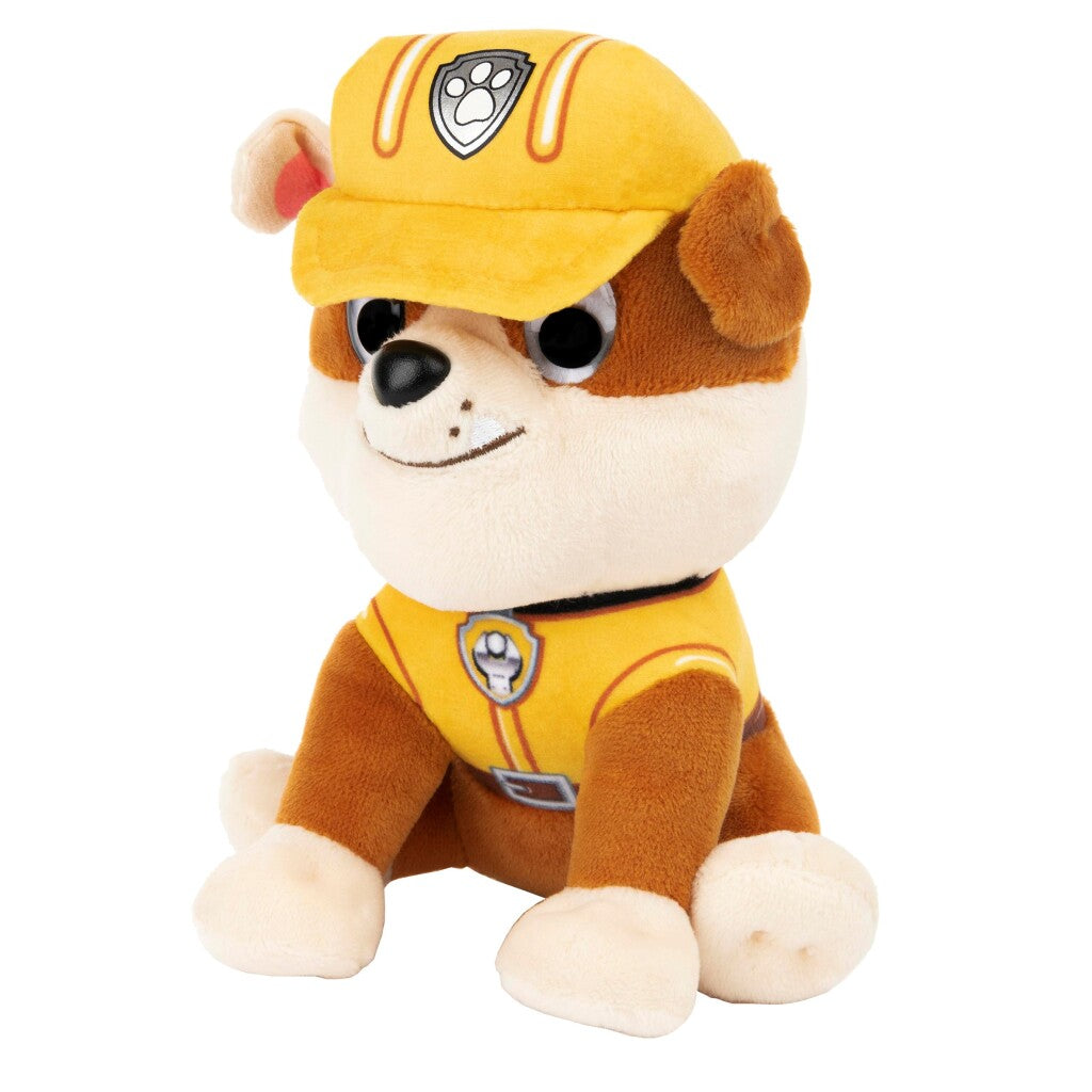 Paw patrol gund - rubble - knuffel - 15 cm