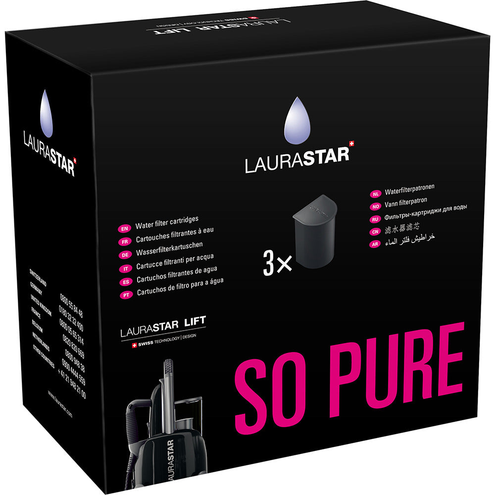 Laurastar - Laurastar 2910082034 anti kalkpartronen voor waterfilter 3 stuks