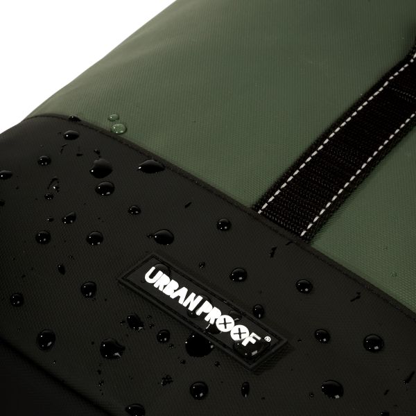 Urbanproof - Urbanproof tas double roll up recycle 38l groen