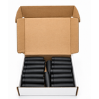 Herrmans - Service box clik 123/90 tpe45 zwart l+r - werkplaatsverpakking à 30 stuks
