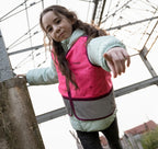 Wowow kinderweste zippy jacket pink reflective children zippy pink gr. xs
