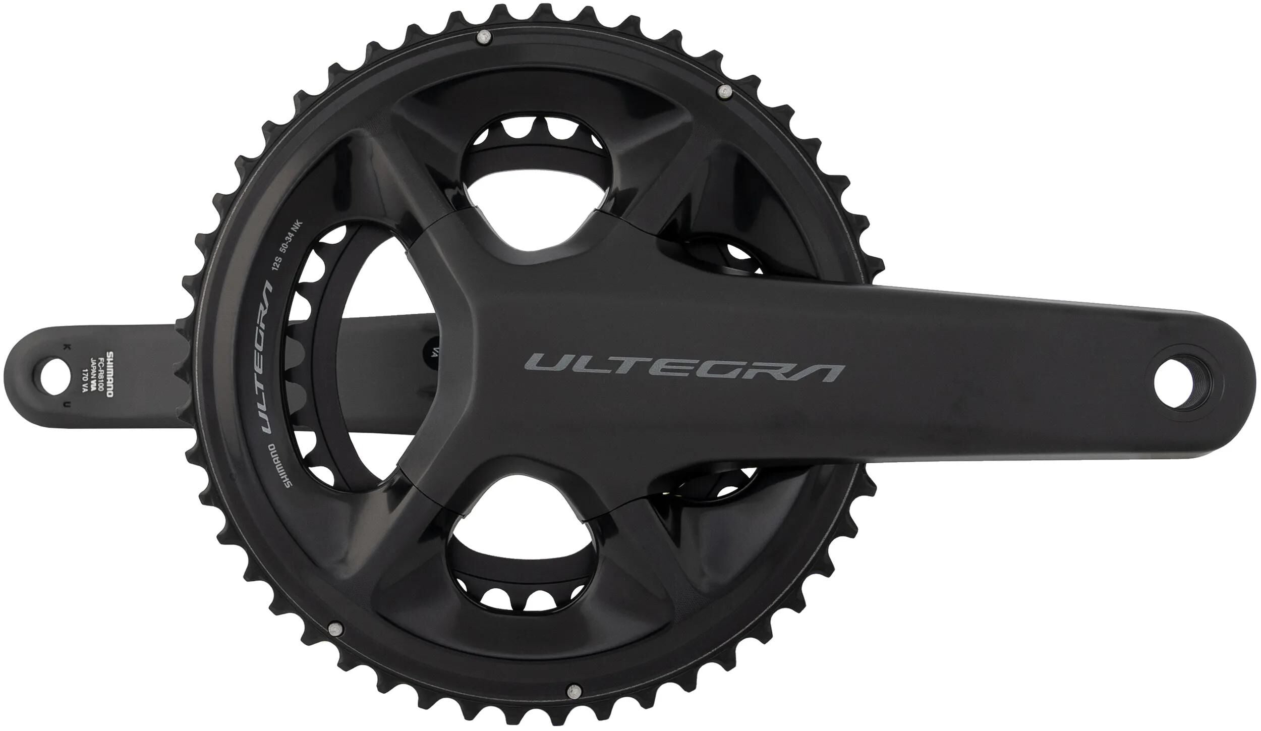 SHIMANO - SHIMANO kettenradgarnitur "ultegra fc-r8100" crankset shim.ultegra 50/34t 170mm