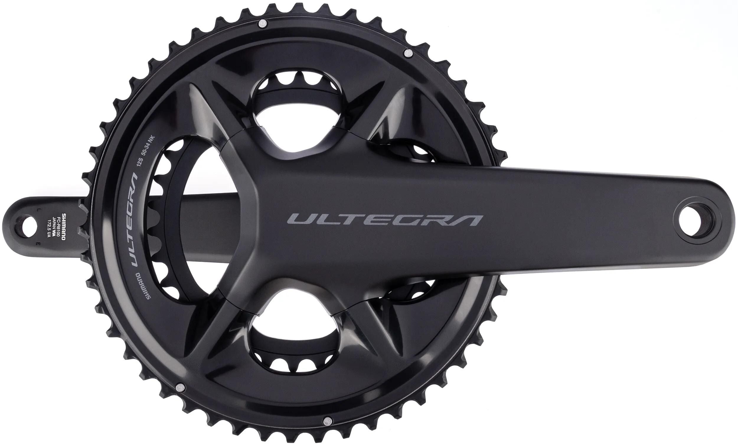 SHIMANO - SHIMANO kettenradgarnitur "ultegra fc-r8100" crankset shim.ultegra 50/34t 1725mm