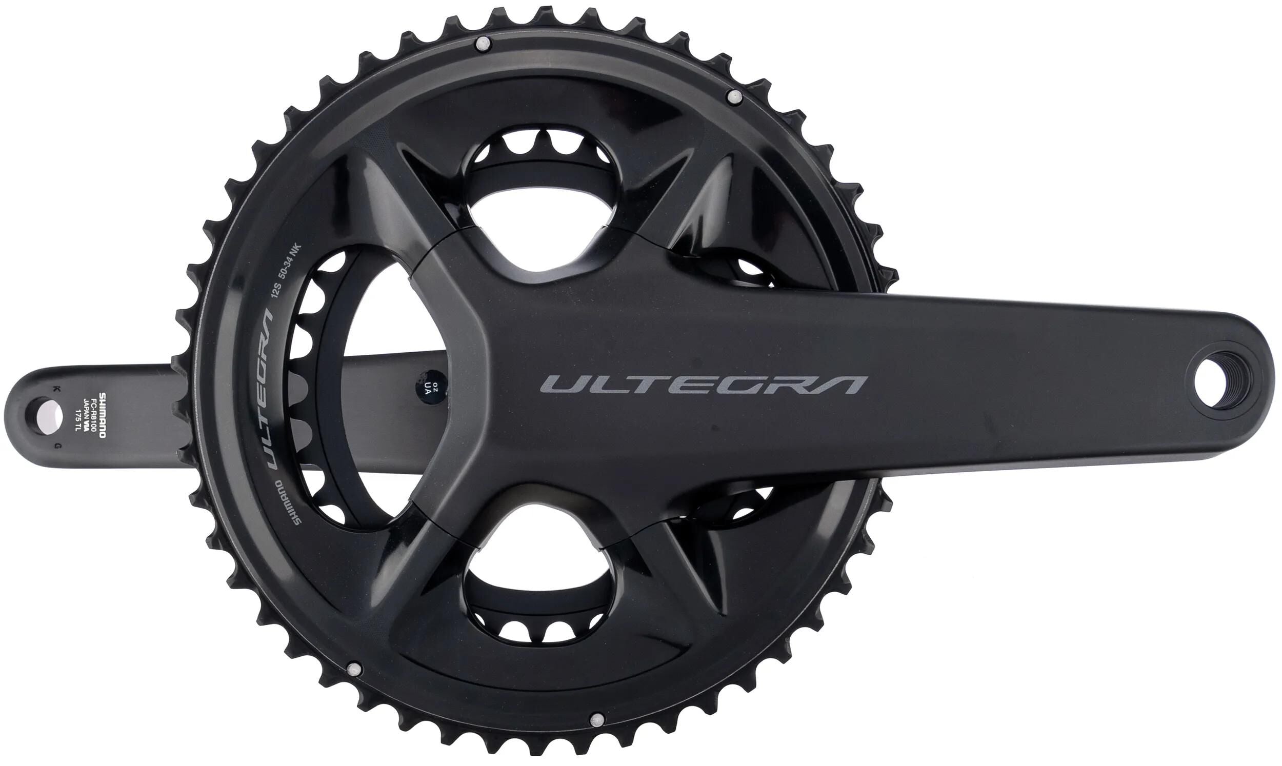 SHIMANO - SHIMANO kettenradgarnitur "ultegra fc-r8100" crankset shim.ultegra 50/34t 175mm
