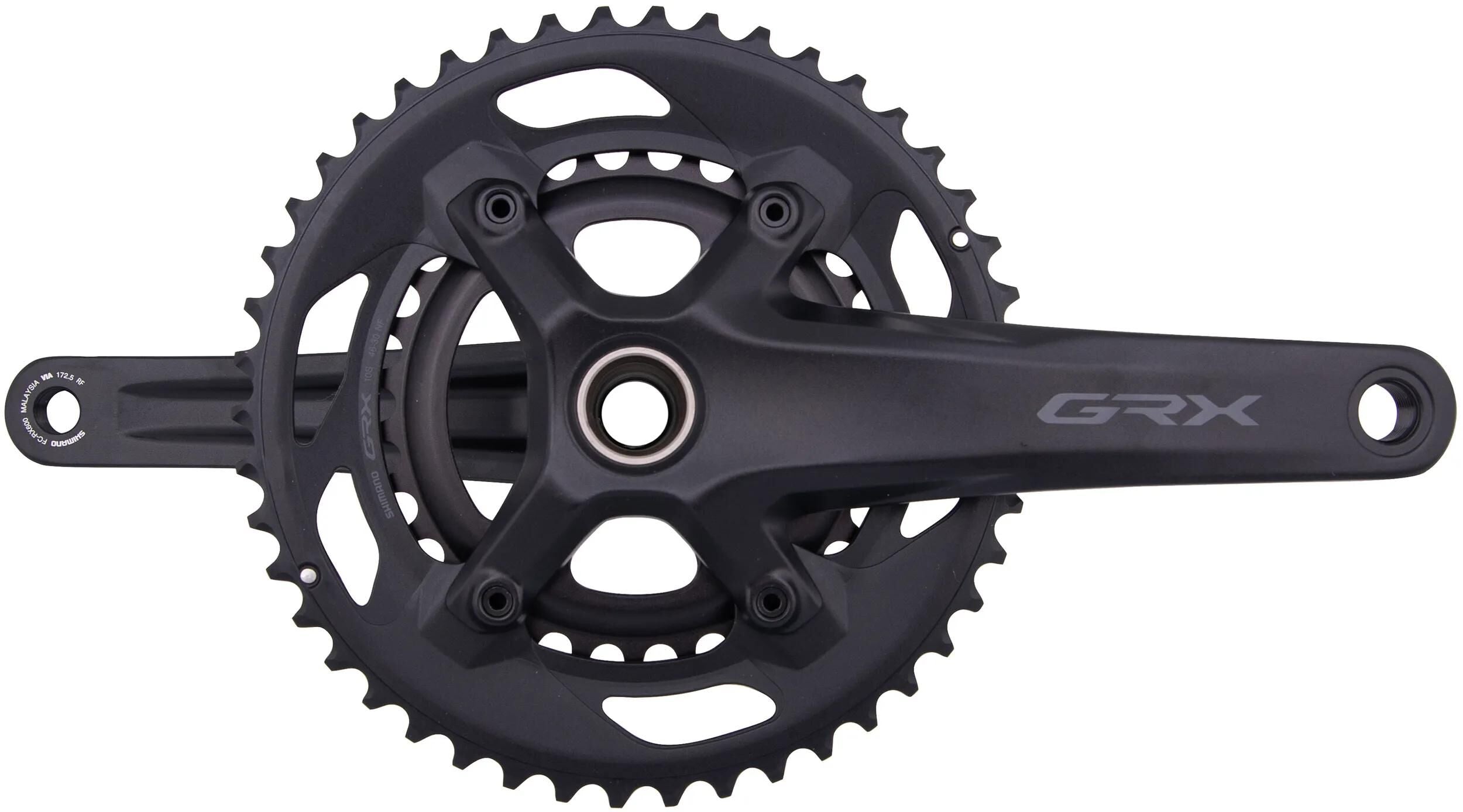 SHIMANO - SHIMANO kettenradgarnitur "grx fc-rx600" shim.krg grx fcrx600 46/30 172.5 sw 10f ht2
