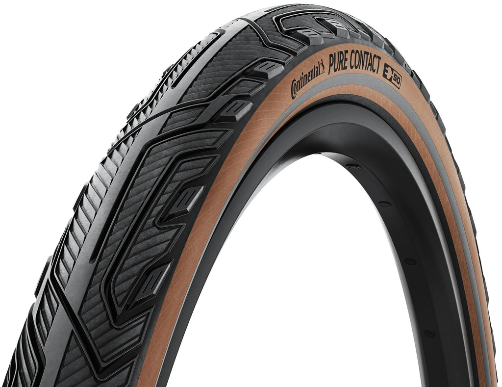 Continental - vouwband pure contact 50-584 zwart/bruin