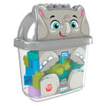 Mattel mega bloks animal buckets fisher price assorti | 4 stuks