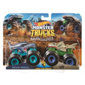 Mattel hot wheels monster trucks mega wrex en leopard shark assorti