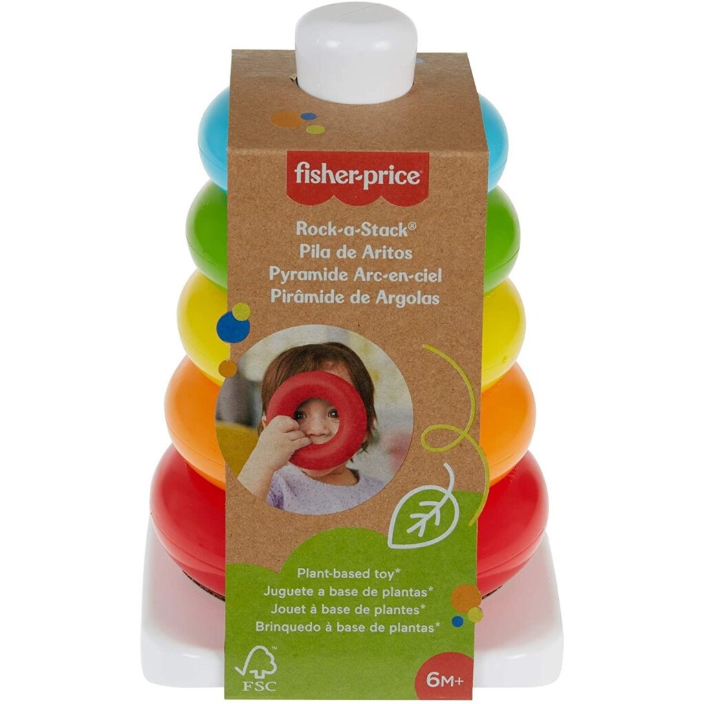 Fisher-Price - Fisher-Price kleurenringpiramide - stapelspeelgoed