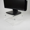 Neomounts neomounts nsmonitor40 lcd crt monitor riser, 25 kg, acrylic, transparent