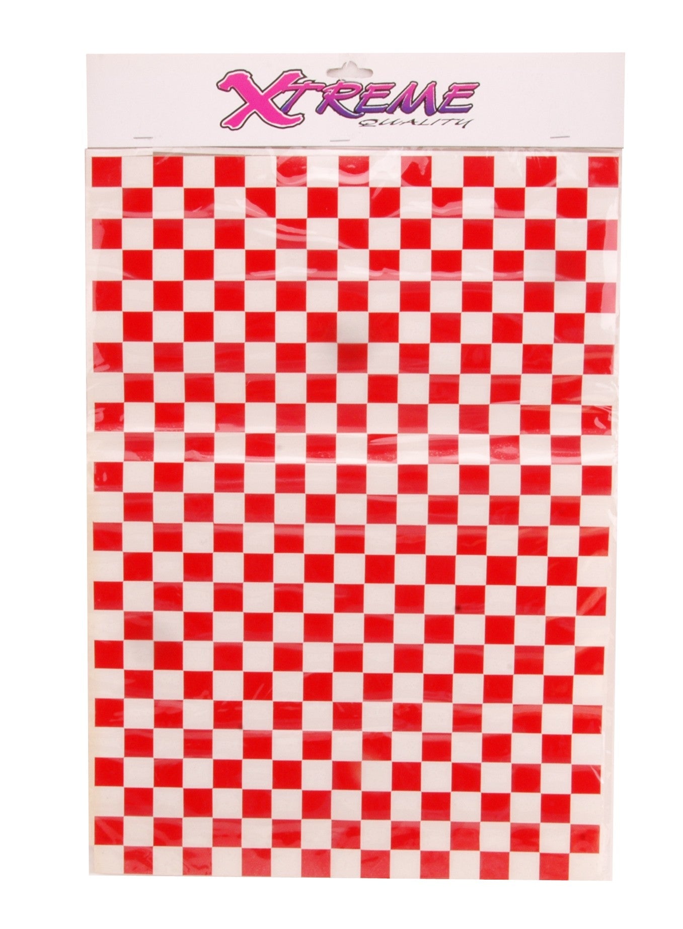 Diverse stickerset blokvlag rood