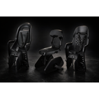 Polisport Plasticos S.A. - Plasticos S.A. achterzitje guppy black serie junior cfs zwart