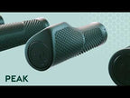Herrmans handvatset nucore town wave 90 130mm bruin