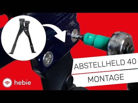 Hebie - hinterbauständer "abstellheld" rear kickstand abstellheld 40mm