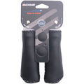 De Edge Leather Grip - Ergonomische Lederen Handvatset - 135mm - Zwart