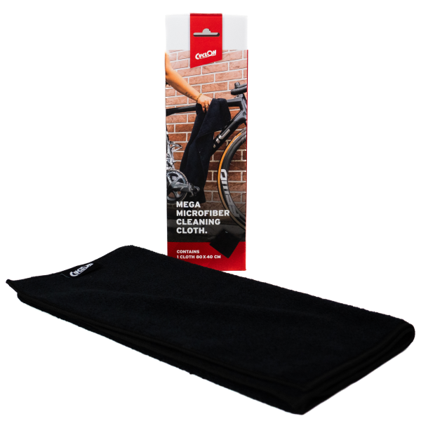 CyclOn - CyclOn Schoonmaakdoek mega 80x40cm - zwart