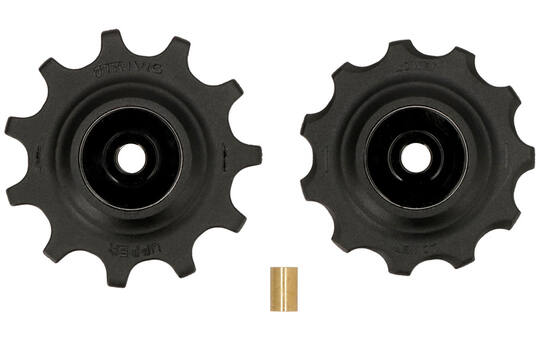 Trivio - Trivio - derailleurwieltjes 11/11t chromo lagers